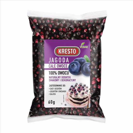 Obrazek JAGODA LIOFILIZOWANA GRYS 60g KRESTO