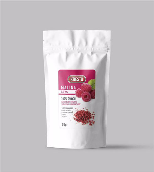 Obrazek MALINA LIOFILIZOWANA GRYS 60g KRESTO
