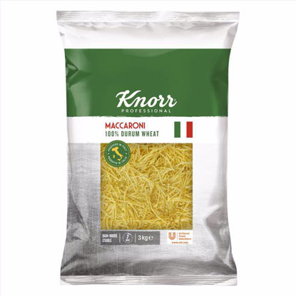 Obrazek MAKARON NITKA CIĘTA (MACCARONI) 3KG KNORR 68637724
