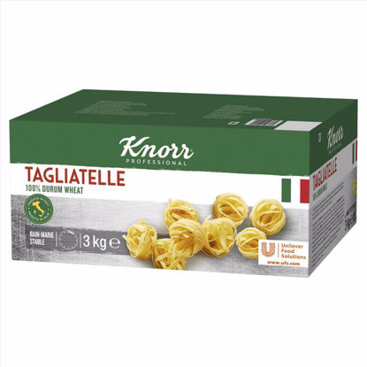 Obrazek MAKARON GNIAZDA WSTĄŻKI TAGIATELLE 3KG KNORR 627129631