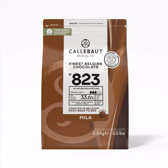 Obrazek CZEKOLADA MLECZNA 33,6% OP. 2,5kg  BARRY CALLEBAUT