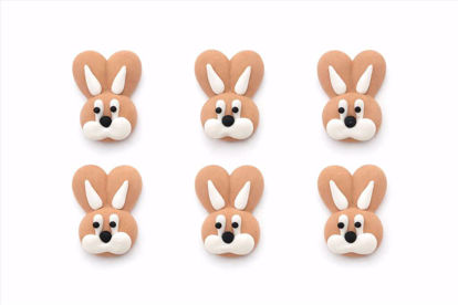 Obrazek DEKORACJA CUKROWA ZAJĄCZEK MAŁY OP.48szt DEKORPOL 