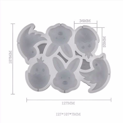 Obrazek SILIKONOWA FORMA DO IZOMALTU WIELKANOC CAKE LAND