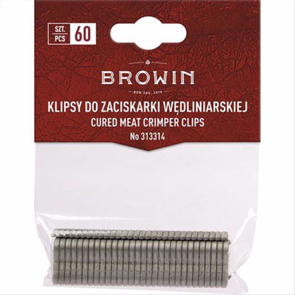 Obrazek KLIPSY DO ZACISKARKI 313314 BROWIN