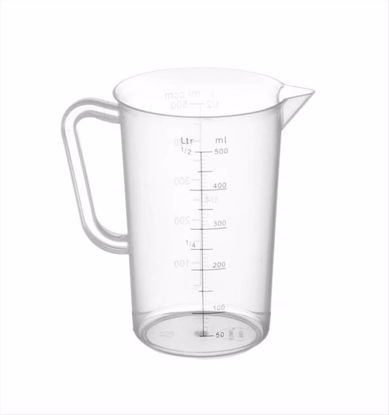 Obrazek MIARKA KUCHENNA Z PODZIAŁKĄ 0,5L. HENDI 567104
