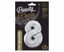 Obrazek BALON FOLIOWY SREBRNY "8" FG-C85S8 GODAN