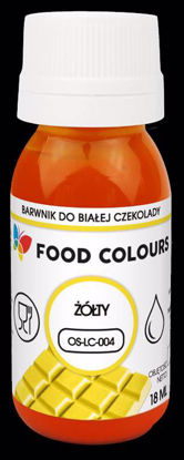 Obrazek BARWNIK W PŁYNIE DO BIAŁEJ CZEKOLADY OS-LC-004 18ML FOOD COLOURS