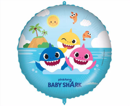 Obrazek BALON FOLIOWY - "BABY SHARK" 92977 18" GODAN