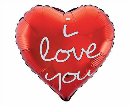 Obrazek BALON FOLIOWY "I LOVE YOU" 18" FG-S36ILN GODAN