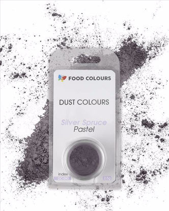 Obrazek BARWNIK DUST COLURS - SILVER DC-090 2,5g. FOOD COLOURS