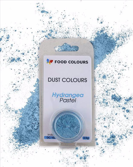 Obrazek BARWNIK SPOŻYWCZY NIEBIESKI DUST COLOURS - HYDRANGEA 2,5g. DC-105 FOOD COLOURS