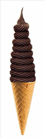 Obrazek LODY CZEKOLADOWE ŚWIDERKI PREMIUM 1SZT-2KG AKO MIESZANKA DO LODÓW
