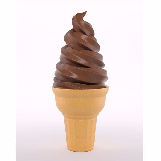Obrazek LODY CZEKOLADOWE OP. 2KG AKO MIESZANKA DO LODÓW
