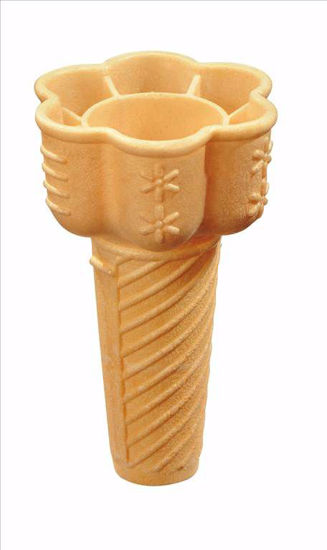 Obrazek KUBEK DO LODÓW KING KWIAT MADREN 300 SZT. NR. 34 WAFLE WYTŁACZANE