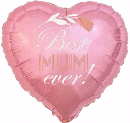 Obrazek BALON FOLIOWY "BEST MUM EVER" DZIEŃ MAMY FG-SBME GODAN