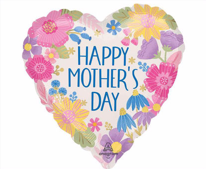 Obrazek BALON FOLIOWY "HAPPY MOTHER'S DAY" DZIEŃ MAMY 4744401 GODAN