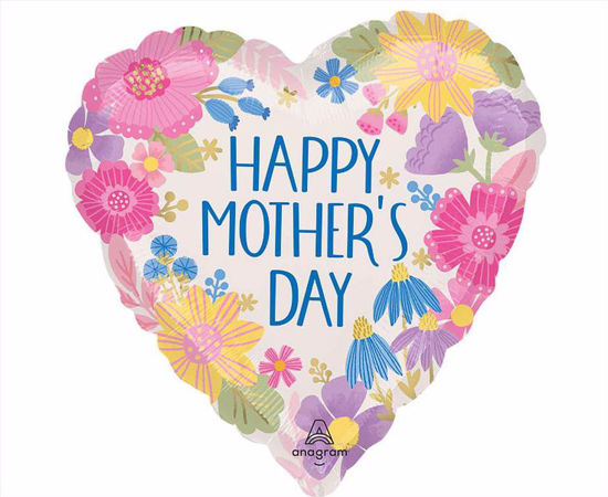Obrazek BALON FOLIOWY "HAPPY MOTHER'S DAY" DZIEŃ MAMY 4744401 GODAN