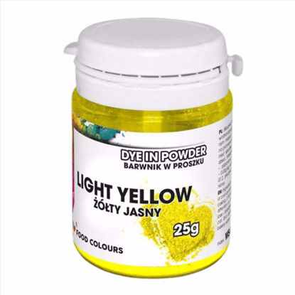 Obrazek BARWNIK W PROSZKU ŻÓŁTY JASNY WS-P-001 25G FOOD COLOURS