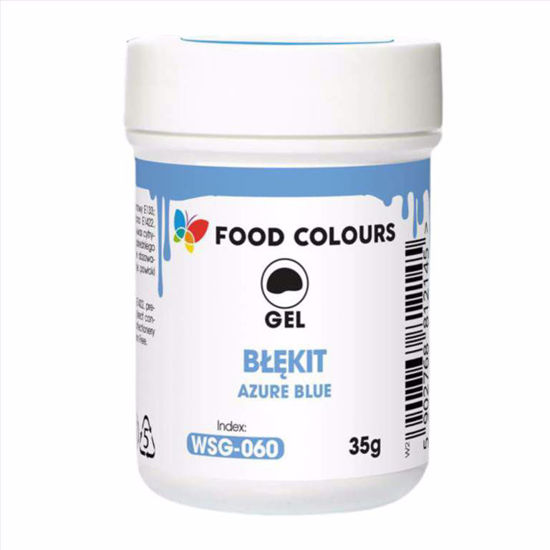 Obrazek BARWNIK ŻEL BŁĘKIT 35G FOOD COLOURS