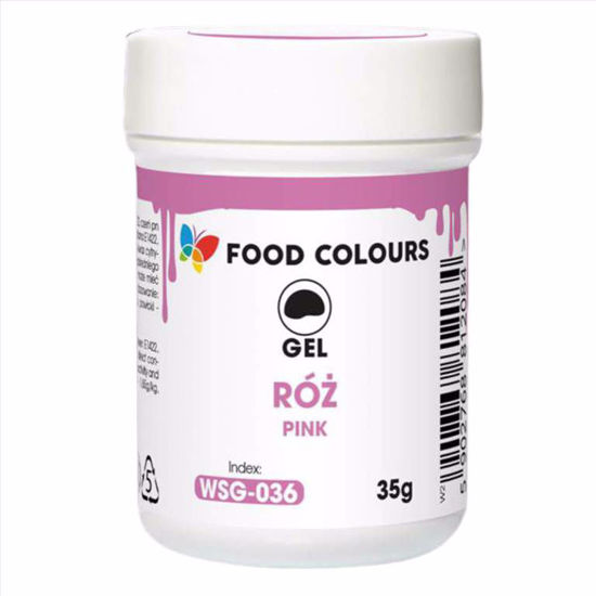Obrazek BARWNIK ŻEL RÓZOWY WSG-012 35G FOOD COLOURS