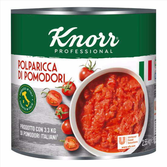 Obrazek POMIDORY W KOSTCE BEZ SKÓRKI POLPARICCA 2,55KG KNORR 62716895